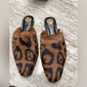 Brown Leopard Print Women's Shoes